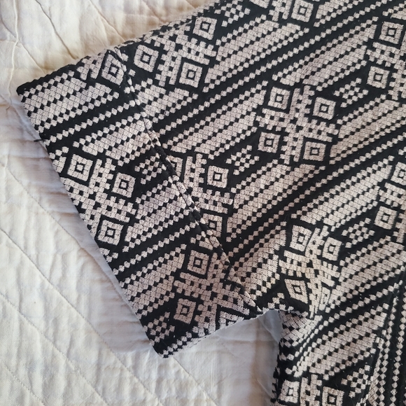 Anthro Mod Geometric Pattern Shirt - Picture 3 of 5